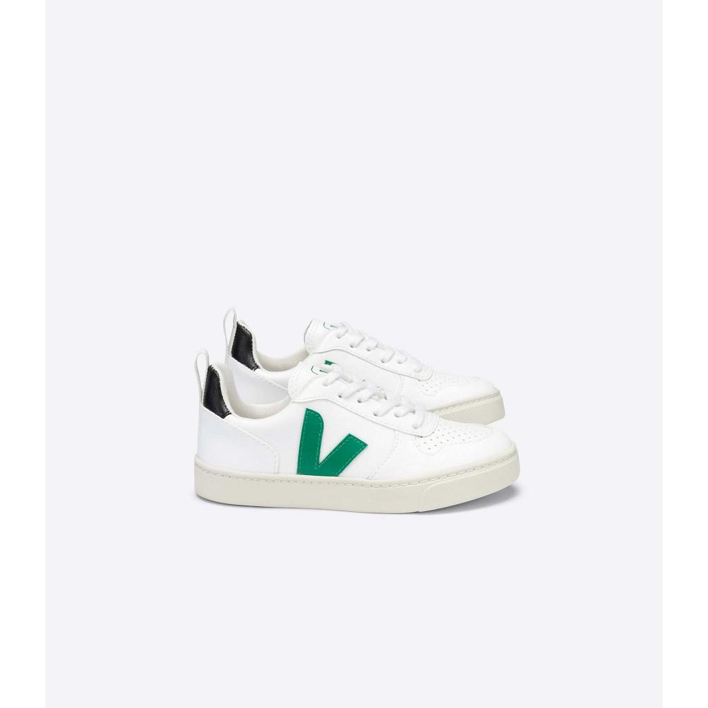 Αθλητικά Παπούτσια παιδικα Veja V-10 LACE CWL White/Green | GR 849CTV